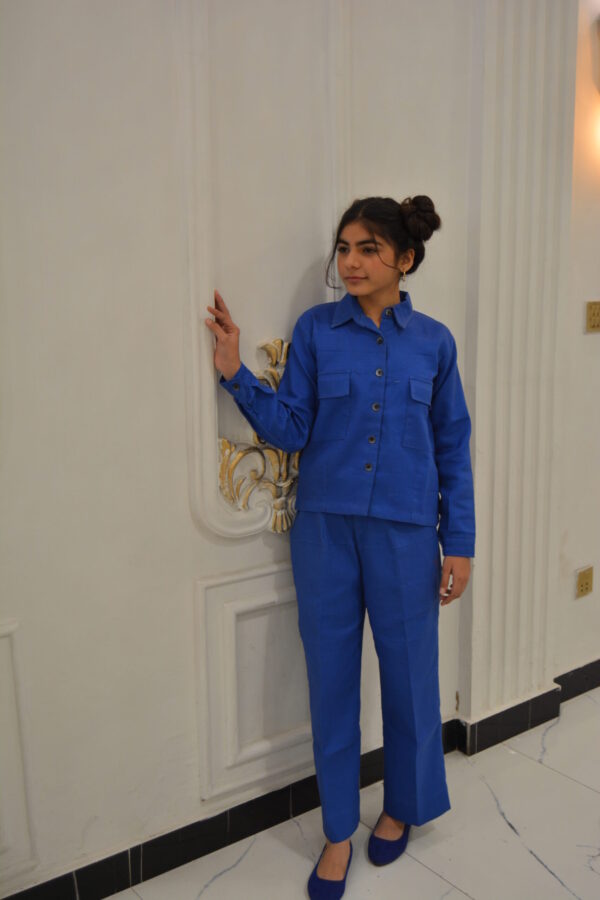 Vibrant Blue Co-Ord Set - Image 2