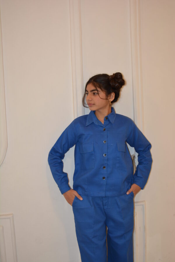 Vibrant Blue Co-Ord Set - Image 3
